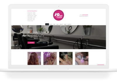 so hair and beauty wordpress support example