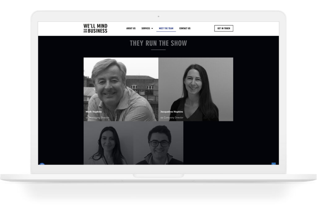 An example of a SME website for which we provide WordPress support and Maintenance